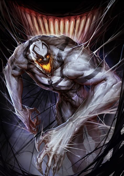 Anti Venom by Eriko Pedojan | Dibujos marvel, Touka wallpaper, Arte de ...