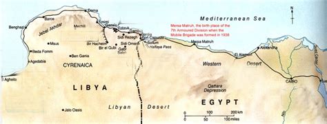 Wwii North Africa Map