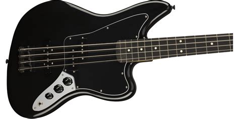 Fender Limited Edition Player Jaguar Bass Black Ebony - Guitar.co.uk