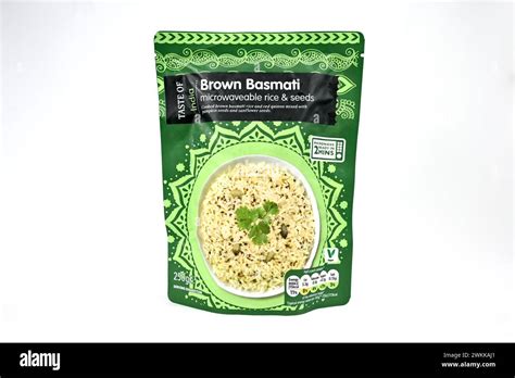 Lidl taste of India brown basmati microwavable rice and seeds – Wales ...