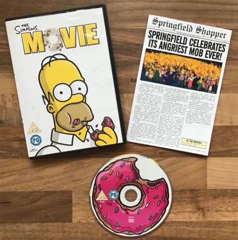 THE SIMPSONS: THE SIMPSONS MOVIE - DVD including Inserts & Extras £1.99 ...