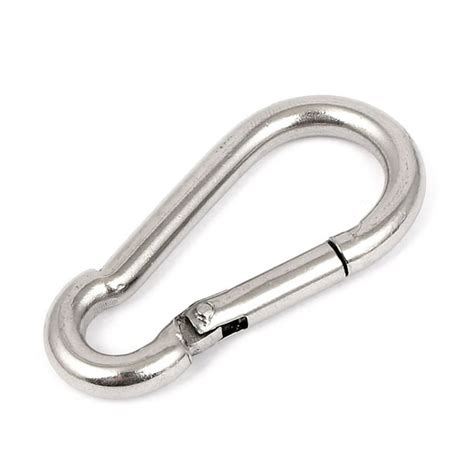 Unique Bargains - Unique Bargains Metal D Ring Key Chain Clip Camping ...