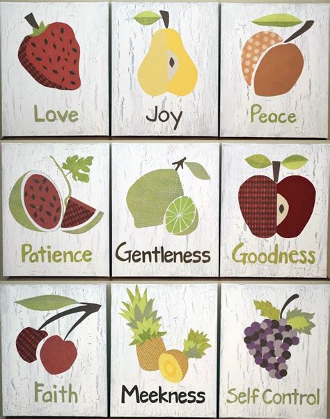 Fruit of the Spirit Art | Kids' Rooms | Pinterest | Fruit of the spirit ...