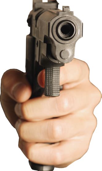 Hand holding gun png free png image downloads