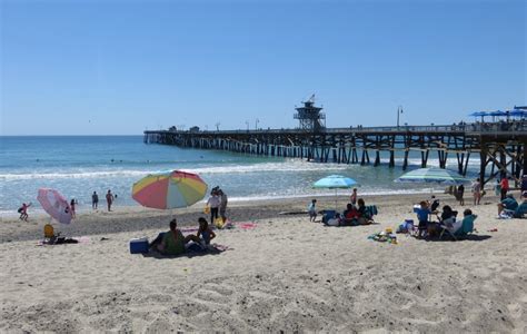 San Clemente Pier City Beach in San Clemente, CA - California Beaches