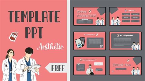 PART #47 📍 TEMPLATE PPT AESTHETIC 📍 [ MEDICAL THEME ~ TEMA KESEHATAN ...