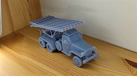 BM-13N Katyusha on STUDEBAKER US6 (US, WW2, Lend-Lease) - Wargaming3D