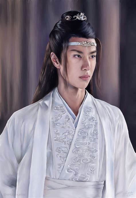 Wang Yibo (The Untamed) fanart, completed on Rebelle 4! : r/drawing