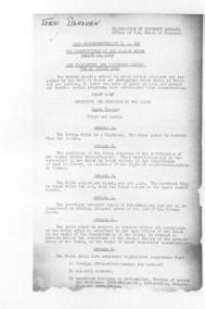 The Constitution of the German Reich / August 11, 1919 / Translation of ...