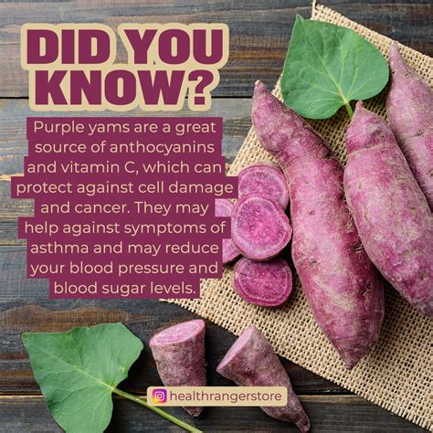 Purple Yam Facts | Purple yam, Yams, Asthma symptoms