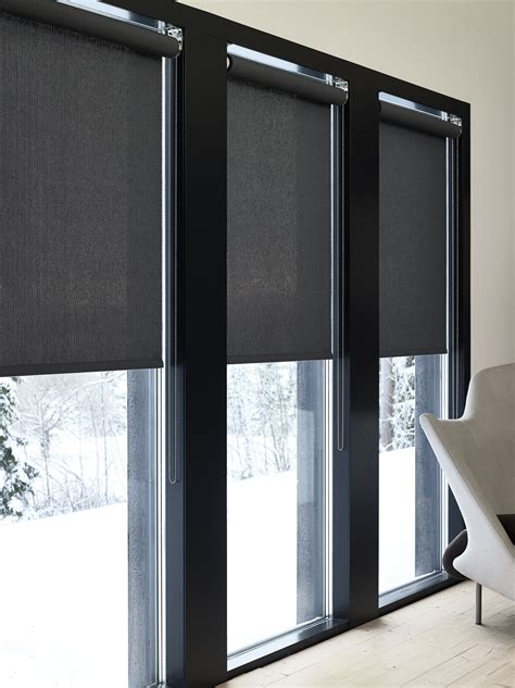 Sheer paper yarn roller blind ROLLER BLIND WITH CHAIN By Woodnotes