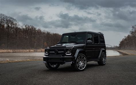 Mercedes G63 Black Desktop Wallpaper