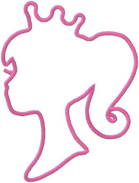 Barbie with Crown Silhouette | Clipart Panda - Free Clipart Images