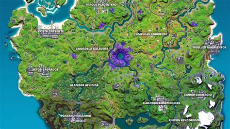 Así es el nuevo mapa de la isla de Fortnite Temporada 7