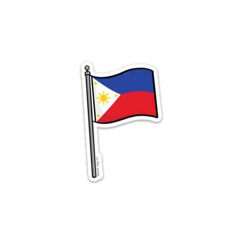 The Philippines Flag Sticker – blank tag co.