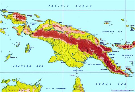 Map Of Papua 88 World Maps | Images and Photos finder