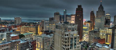 Detroit Skyline Wallpapers - Top Free Detroit Skyline Backgrounds ...