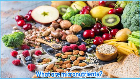 What are micro nutrients? Micronutrients Types, benefits, Functions