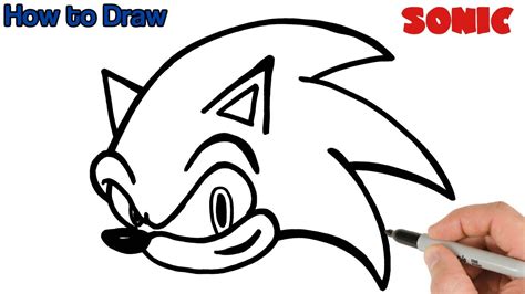 Draw Sonic The Hedgehog Easy Sonic Exe Drawing Hd Png Download Vhv ...