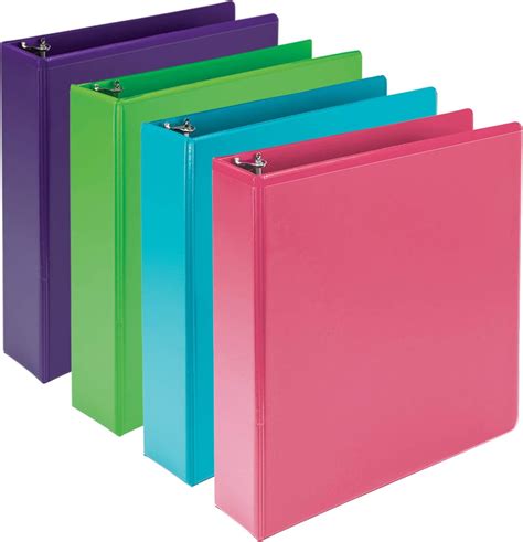 Samsill Plant Based Durable 2 Inch 3 Ring Binders, Made in The USA ...