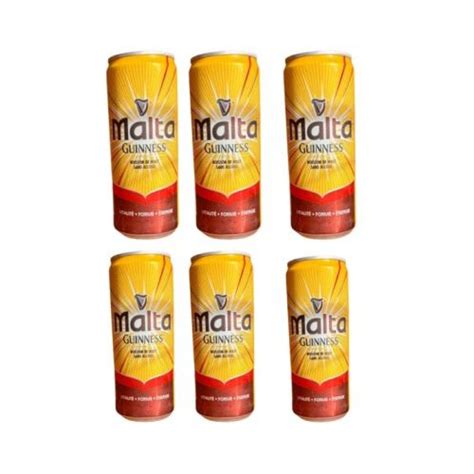 Shop Guinness Malta Non Alcoholic Malt Drink - 330ml x 6 Cans Online ...