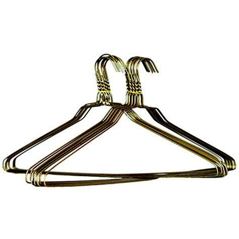 BriaUSA 50 Coat Hangers, Jacket Hangers Heavy Duty 11.5 Gauge Metal ...