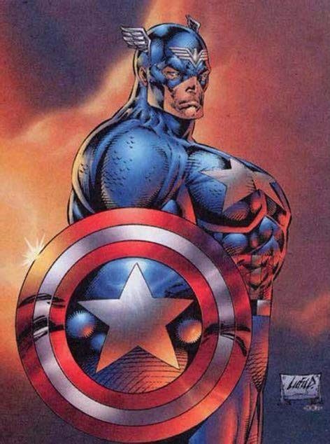 You Can Own The Original Art To Rob Liefeld's Captain America Breasts