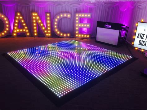 Digital LED Dance Floor - Elite Sound