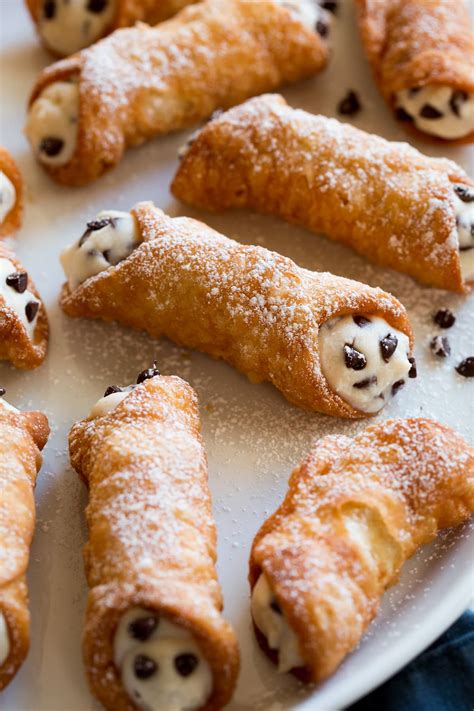 Cannoli (Canoli Filling and Shell Recipes) - Cooking Classy