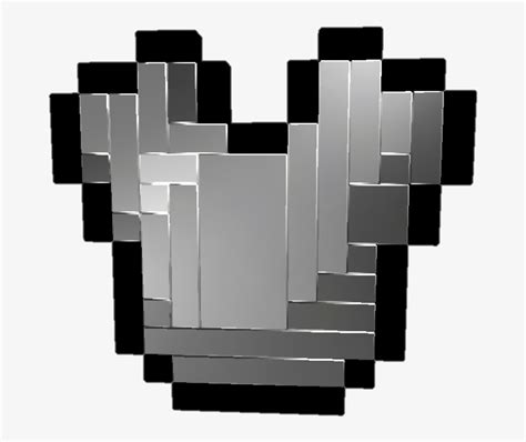 Pixelart Of “iron Chestplate” From “minecraft” - Diamond Chestplate PNG ...