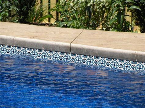 WATERLINE POOL TILES Decorative Swimming Pool Mosaic Tiles 6in | Etsy ...