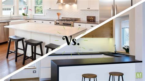 Kitchen Island vs. Kitchen Peninsula | maison d'etre