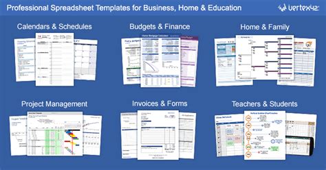 Templates By Vertex42 Excel Spreadsheets Templates Excel Spreadsheets ...