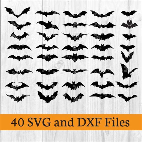 Halloween Bat Bundle Svg, Halloween Bat Svg, Bat Cricut Svg, - Inspire ...