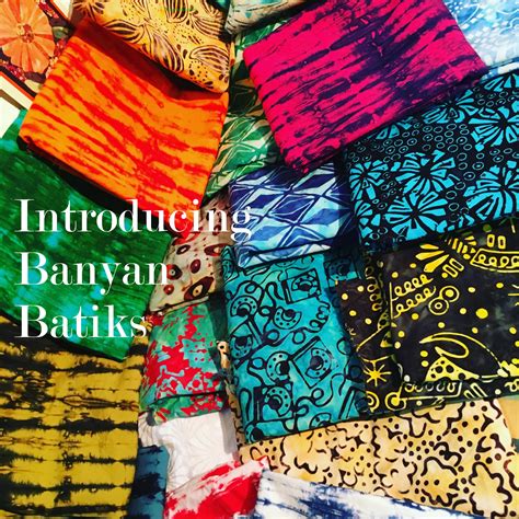 Modern Batik Fabric - Introducing Banyan Batiks - Fresh from Bali