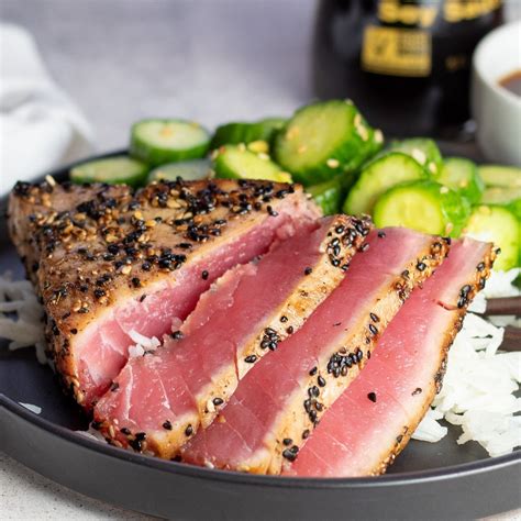 Seared Ahi Tuna Steak Recipe Food Network | Bryont Blog