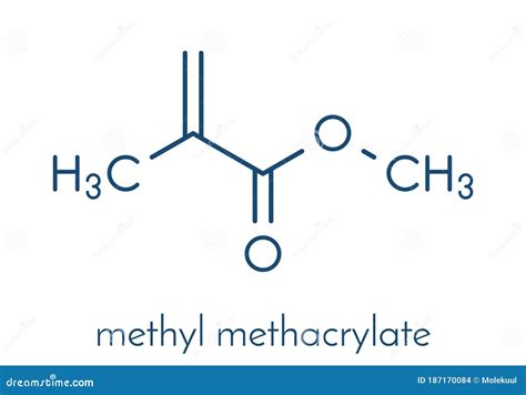 Methyl Methacrylate, MMA And Polymethyl Methacrylate , PMMA Molecule ...