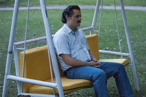 Waiting Alone Pablo Escobar Meme GIF | GIFDB.com