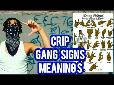 All Crip Hand Signs