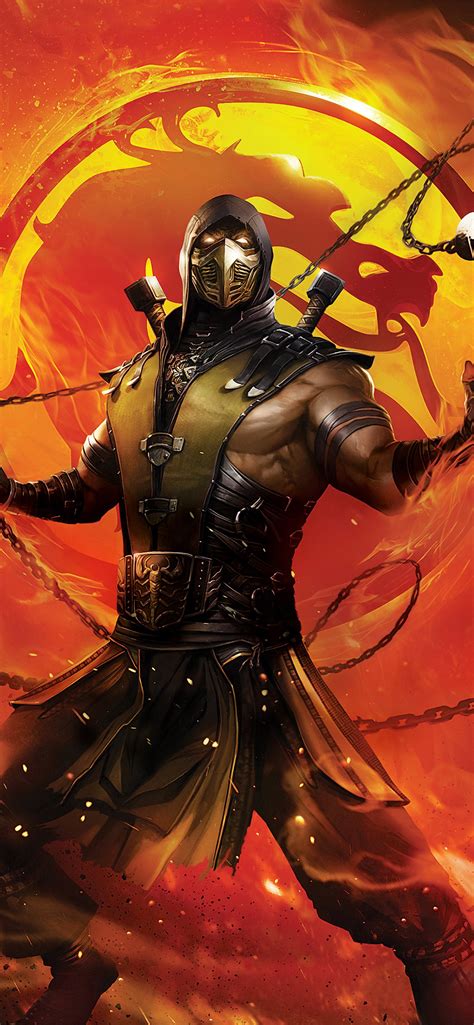 mortal kombat legends scorpions revenge 2020 iPhone X Wallpapers Free ...