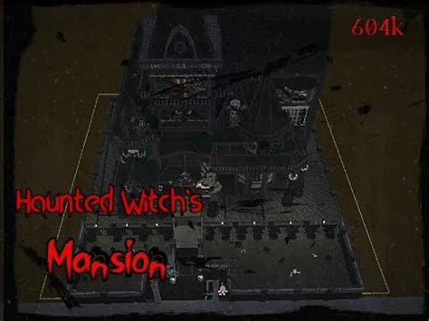 Bloxburg | Witch's Haunted mansion| 604k | Tour only - YouTube