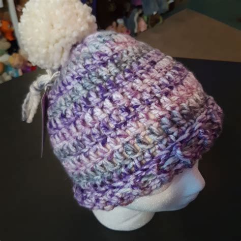 Crochet Pom Hat