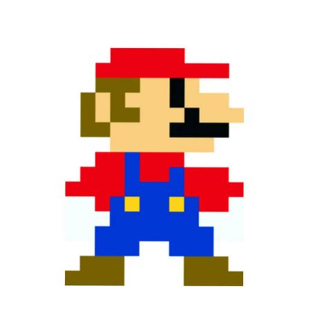 Super Mario Bros 1 Pixel Art