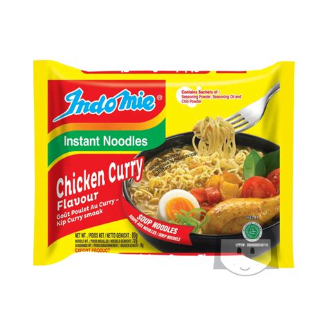 Indomie Chicken Curry Flavour 80 gr - 100% authentic Indonesian ...