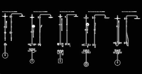 Disabled Shower Cad Block