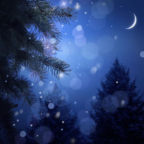 Christmas Star Night Sky