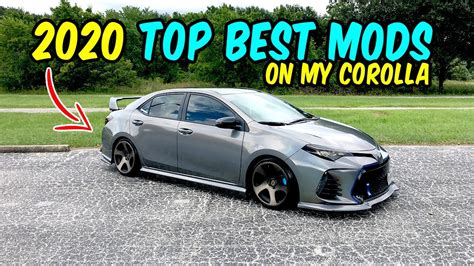 2020 Top Best Car MODS done to my corolla - YouTube