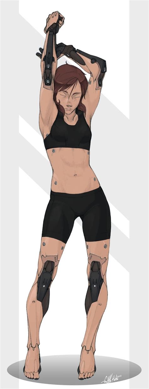 Stretch. | Cyberpunk art, Character design, Character design references