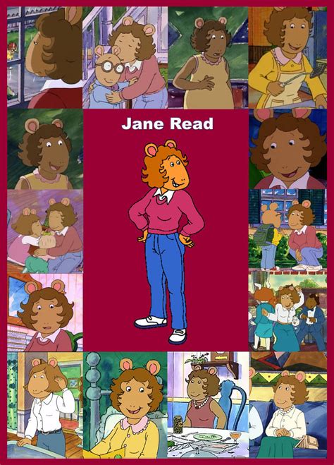 Arthur Characters - Jane Read by gikesmanners1995 on DeviantArt