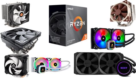 Top 8 CPU Coolers for AMD Ryzen Processor.